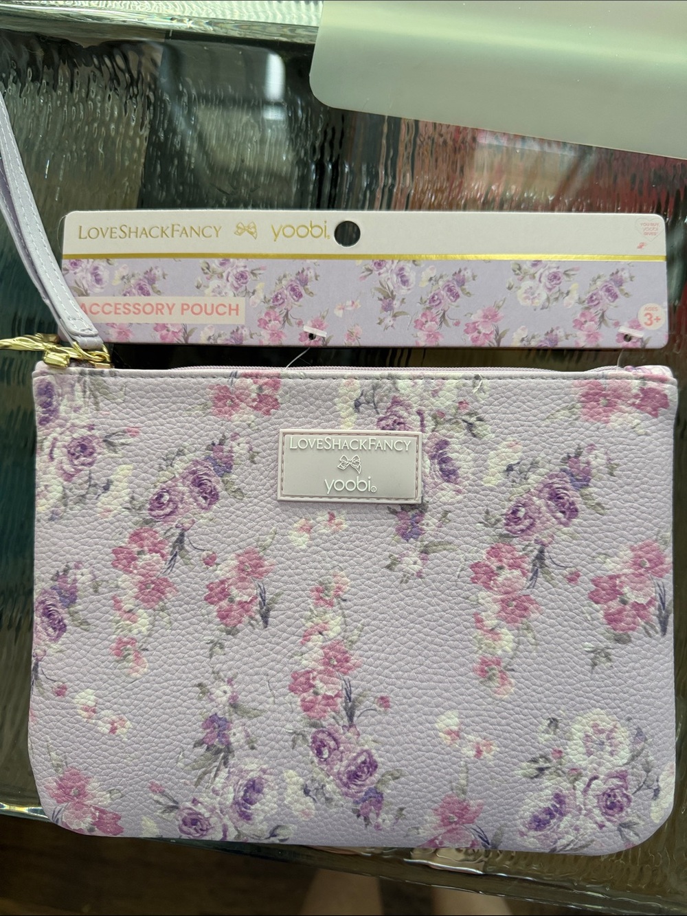 🆕 Love Shack Fancy x Target - Yoobi Flat Zip Pencil Case Clutch